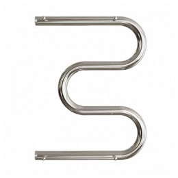 Полотенцесушитель водяной ДВИН M 50/40 c полкой 1" К0 Полированный (4627086043484)