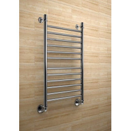 Полотенцесушитель водяной Маргроид Лесенка "Вид 10 Премиум" без полки 80х50 (комплект), хром