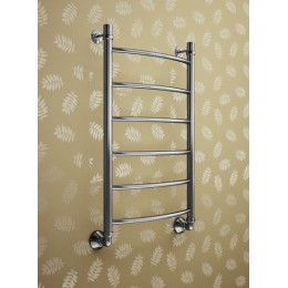 Полотенцесушитель электрический Маргроид Лесенка "Вид 4" без полки 80х50 подключение слева, хром