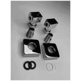 Полотенцесушитель водяной ДВИН J plaza 80/50 К3 квадрат, полированный (4656754417036)