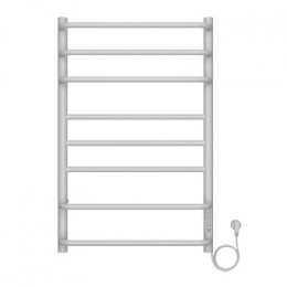 Полотенцесушитель электрический AZARIO MILAN 500/800 8 секций, диммер справа, белый (AZ90858W)