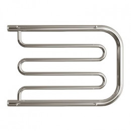 Полотенцесушитель водяной ДВИН D 50/70 c полкой, 1"-1/2" К0, полированный (4627085927730)