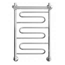 Полотенцесушитель водяной ДВИН FW лесенка 80/50 с полкой , полированный (4627086025589)