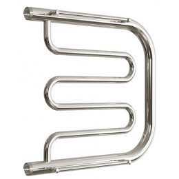 Полотенцесушитель водяной ДВИН D фокстрот 50/50 c полкой, полированный (4627086011773)