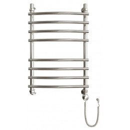 Полотенцесушитель электрический ДВИН R Primo Electro лесенка 80/50, ТЭН справа, полированный (4627085364900)