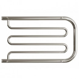 Полотенцесушитель водяной ДВИН D 50/80 c полкой 1"-1/2" К0 полированный (4627085927754)