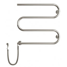 Полотенцесушитель электрический ДВИН HD M М-образный 50/50 без полки, полированный (4627085363699)