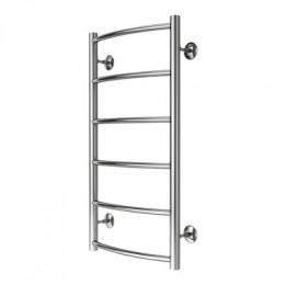 Полотенцесушитель водяной AZARIO VERONA 400/800 6 секций, нижнее/диагональное подключение, 1/2", хром (AZ04148)