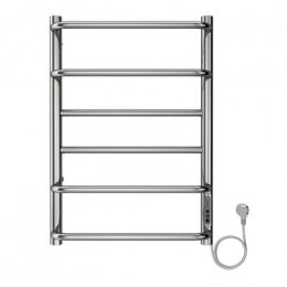 Полотенцесушитель электрический AZARIO MILAN 400/600 6 секций, диммер справа, хром (AZ90846)