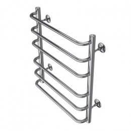 Полотенцесушитель водяной AZARIO FERRARA 500/600 6 секций, нижнее/диагональное подключение, 1/2", хром (AZ09156)