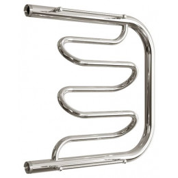 Полотенцесушитель водяной ДВИН Dw фокстрот 50/50 c полкой, полированный (4627085930860)