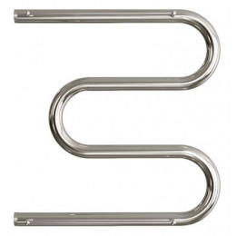 Полотенцесушитель водяной ДВИН M М-образный 50/50 c полкой, полированный (4627086010769)