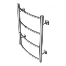 Полотенцесушитель водяной AZARIO VERONA 400/600 4 секции, нижнее/диагональное подключение, 1/2", хром (AZ04146)