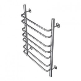 Полотенцесушитель водяной AZARIO FERRARA 500/800 7 секций, нижнее/диагональное подключение, 1/2", хром (AZ09158)