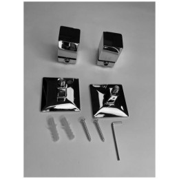 Полотенцесушитель водяной ДВИН J plaza 80/50 К3 квадрат, полированный (4656754417036)