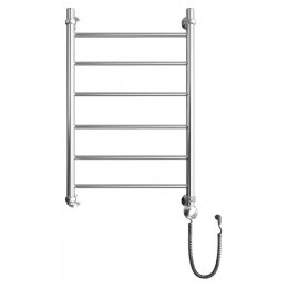 Полотенцесушитель электрический ДВИН J Electro лесенка 80/50, ТЭН справа, полированный (4627085902881)