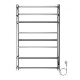 Полотенцесушитель электрический AZARIO MILAN 500/800 8 секций, диммер справа, хром (AZ90858)
