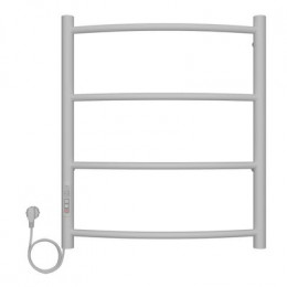 Полотенцесушитель электрический AZARIO VERONA 500/600 4 секции, диммер слева, белый (AZ04756W)