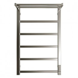 Полотенцесушитель электрический Двин Fj Plaza Neo 80/50 квадрат, с полкой, полированный (4657771770142)