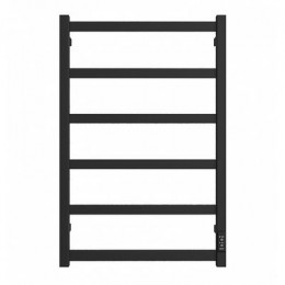 Полотенцесушитель электрический ДВИН J plaza neo 80/50 К диммер квадрат, чёрный матовый (4656759179083)