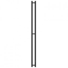 Полотенцесушитель электрический ДВИН X neo 120/10 К диммер Чёрный матовый (4657763847067)