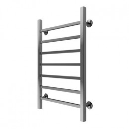 Полотенцесушитель водяной AZARIO ANCONA 500/800 квадрат, 7 секций, нижнее/диагональное подключение, 1/2", хром (AZ75558)