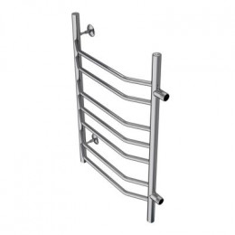 Полотенцесушитель водяной AZARIO RAVENNA 500/800 7 секций, боковое подключение, 1", хром (AZ07558)