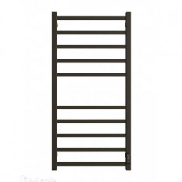 Полотенцесушитель электрический ДВИН L plaza neo 100/50 К диммер квадрат Чёрный матовый (4656759179205)