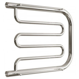 Полотенцесушитель водяной ДВИН D фокстрот 50/60 c полкой, полированный (4627086011766)