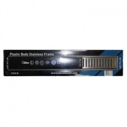 Душевой лоток AZARIO STICK 500 мм, боковой слив D40, пластиковый, решетка из нержавеющей стали (AZCP11-50 Stick)