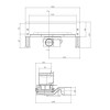Душевой лоток Pestan Confluo Wall Drain (13100060)
