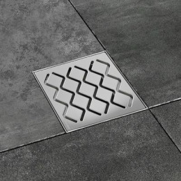 Душевой трап Ravak SN501 с решеткой, хром (X01435)