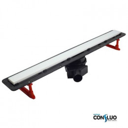Душевой лоток Pestan Confluo Frameless Line 560 White Glass  13701213