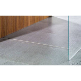 Душевой лоток Alcadrain FLoor Low, с порогами для решетки под кладку плитки, с горизонтальным стоком (APZ107-1050)