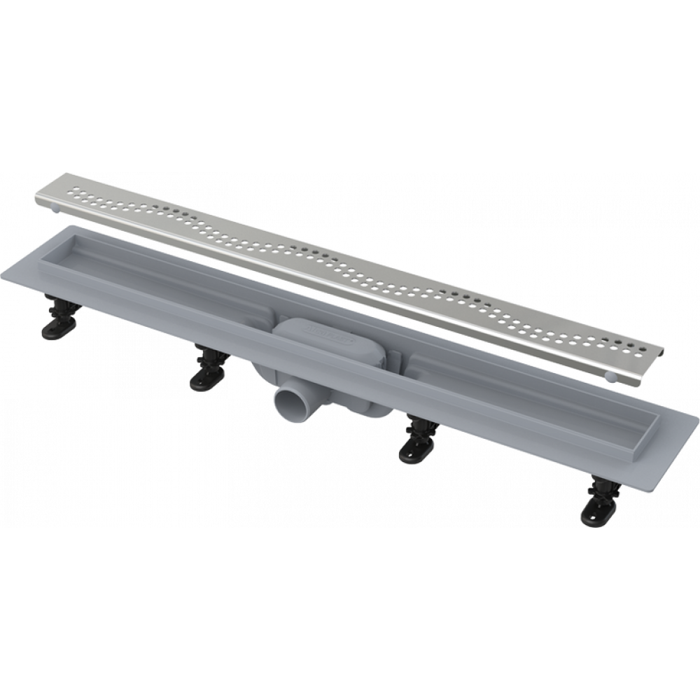 Душевой лоток Alcadrain Simple с решеткой хром (APZ8-950M)