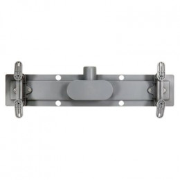 Душевой лоток AZARIO 700 мм, D40(50), металлическая перфорированная решетка, пластиковый желоб, комбинированный затвор (AZT13700)