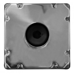 Душевой трап Loranto LIBRA 150x150 мм прямой сток, решетка из нержавеющей стали под плитку, гидрозатвор сухой (3065.0A050K.015.1)