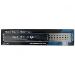 Душевой лоток AZARIO CUBE 600 мм, боковой слив D40, пластиковый, решетка из нержавеющей стали (AZCP11-60 Cube)