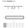 Душевой лоток Pestan Confluo Premium Line 300