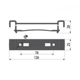 Замок Alcadrain дренажного канала  AVZ100-R102