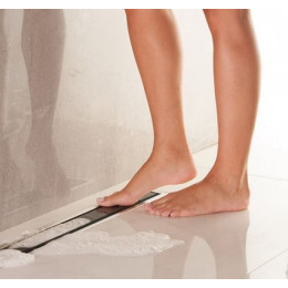 Душевой лоток Pestan Confluo Premium Black Glass Line 450	 (13000291)