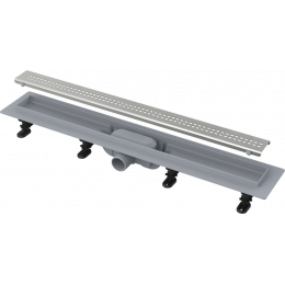 Душевой лоток Alcadrain Simple  с порогами для перфорированной решетки (APZ9-850M)