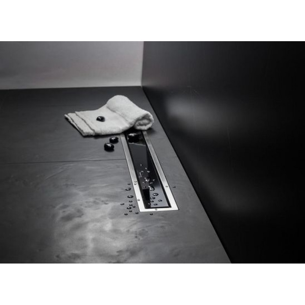 Душевой лоток Pestan Confluo Premium Black Glass Line 750	 (13000294)