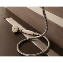 Трап для душа Pestan Confluo Frameless Line 750 Black Glass с решеткой (13701205)