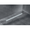 Душевой лоток Pestan Confluo Frameless Line White Glass, 55*5,5 cм, белый глянец (13701212)