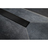 Душевой лоток Pestan Confluo Frameless Line 750 Black Matte с решеткой Черный матовый / полая под плитку (13701321)