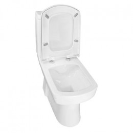 Унитаз-компакт Kale BASICS напольный, безободковый, в комплекте с бачком, сиденьем микролифт и арматурой