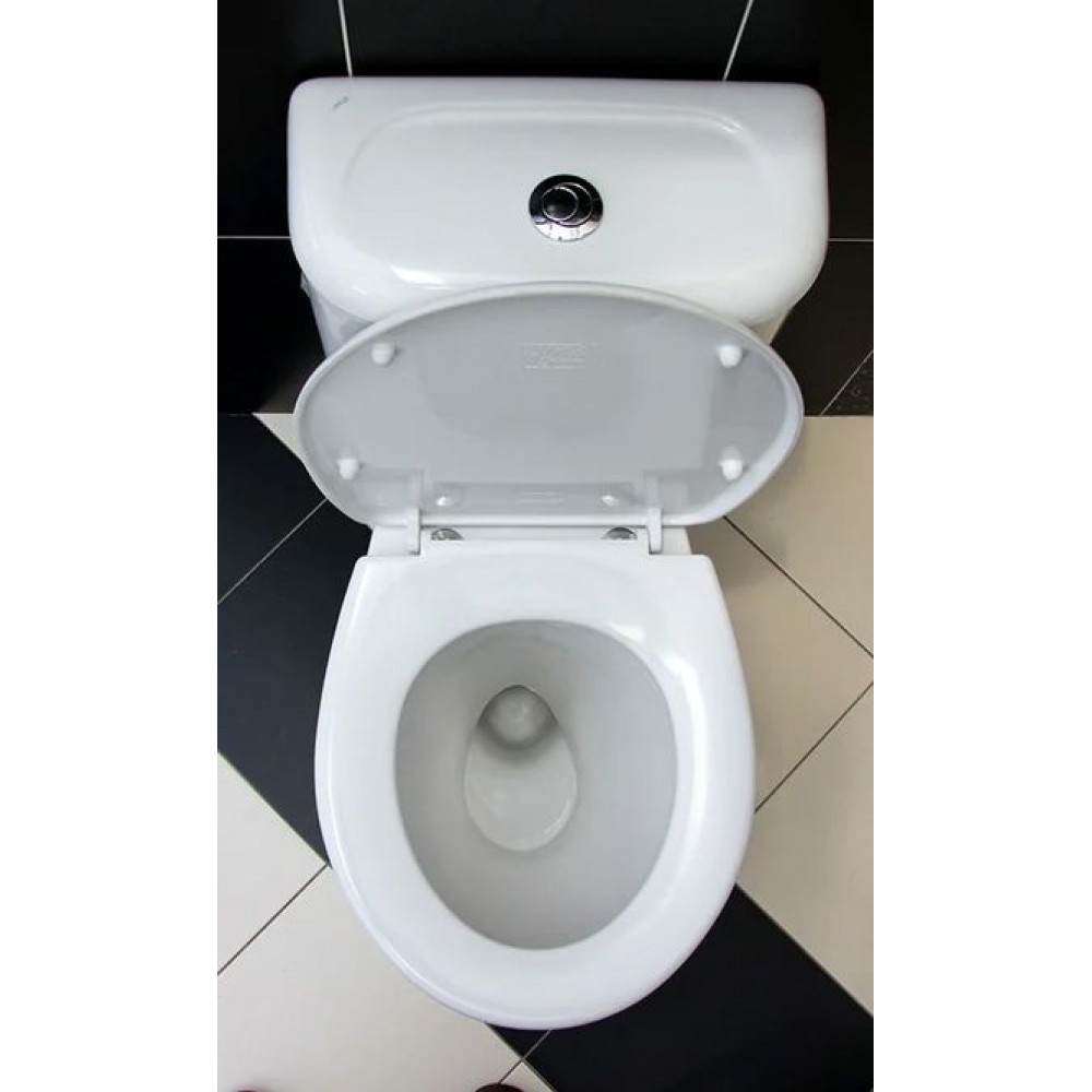 Унитаз-компакт Jika LYRA напольный, нижний подвод воды, косой выпуск (8.2423.4.000.242.9)