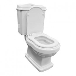 Унитаз-компакт Azario LORETTI 680х430х850 напольный, в комплекте с сиденьем полипропилен микролифт (AZ-239)