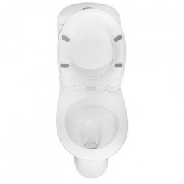 Унитаз-компакт Azario Trend 725х360х810 напольный, ободковый с сиденьем микролифт P-trap (AZ2015-P)